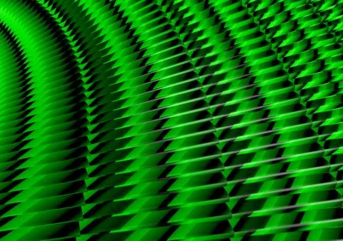 Abstract green background. Abstract 3d rendering Stock Illustration