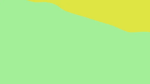 Abstract green background with angular liquid frame in corner, liquid wallpap Stock Footage 313589572