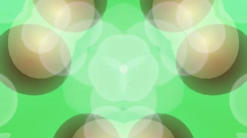 Abstract Green Background with Blurred Circles. Stock Footage 329470134