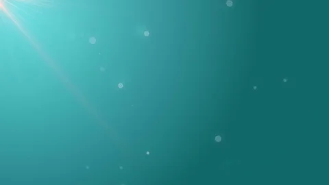 Abstract green background with bokeh. Animations. With a central location for Stock Footage