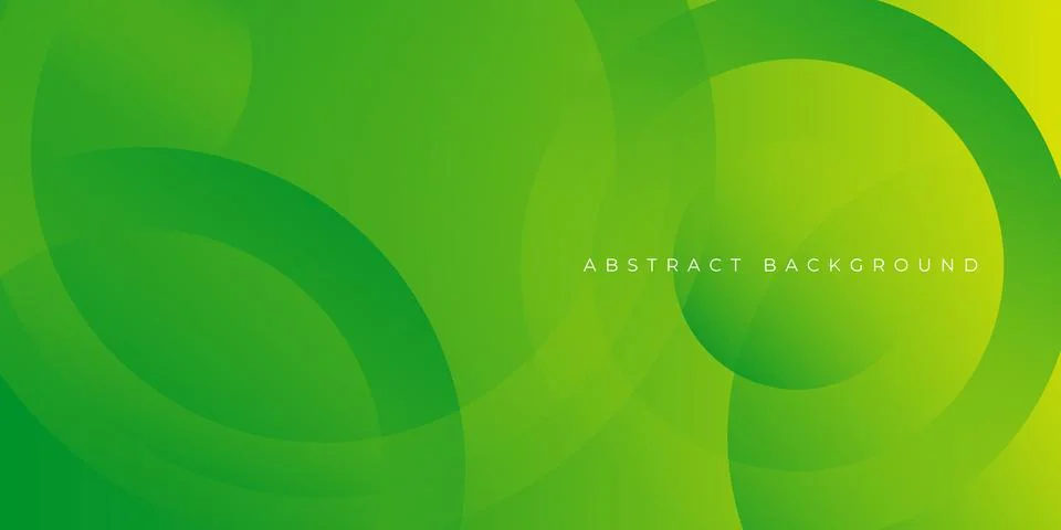 Abstract green background with circles. Dynamic shapes composition. Eps10 v.. Stock-Illustration