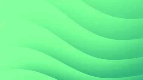 Abstract green background with curved lines and gradient shading Stock Footage 289746248