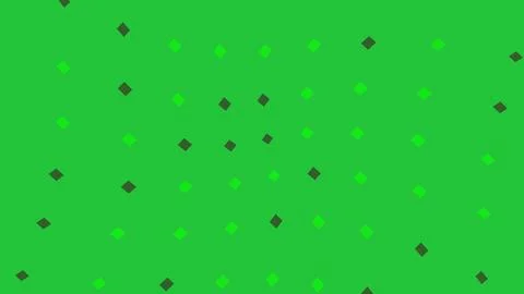 Abstract green background with dark and light diamond shapes Stock Illustration