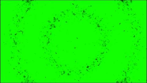 Abstract Green Background with Dark Specks Illustrazione stock