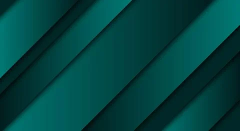 Abstract green background, diagonal lines and strips, vector illustration Stock Illustration