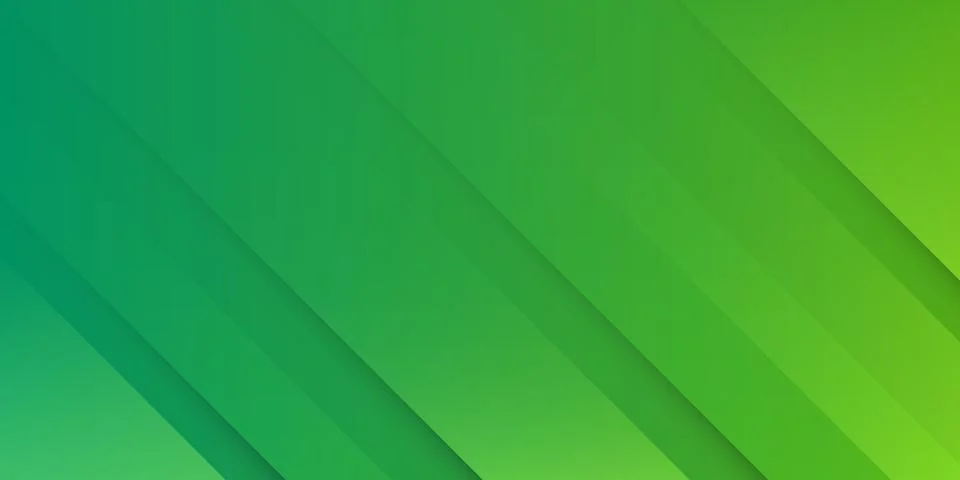 Abstract green background. Diagonal lines vector illustration. Gradient lay.. Illustrazione stock