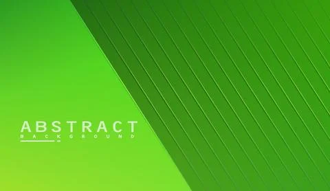 Abstract green background with diagonal lines and dynamic shapes in vibrant 스톡 일러스트