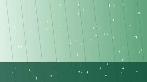 Abstract green background with diagonal lines and floating particles for fe.. Stock Illustration