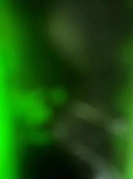Abstract green background with different blurry elements 写真素材