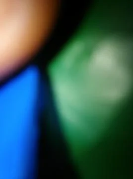 Abstract green background with different elements Foto stock