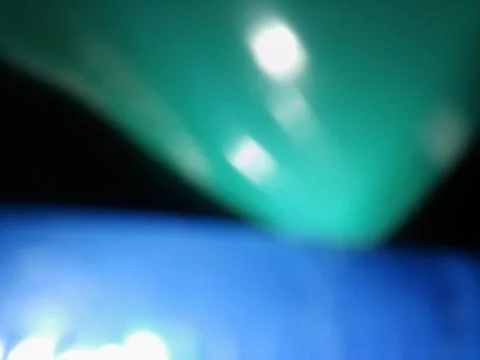 Abstract green background with different elements Stock Photos