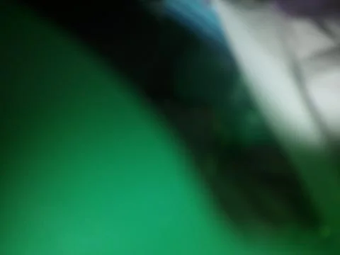 Abstract green background with different elements in space with blur effect Stock Photos