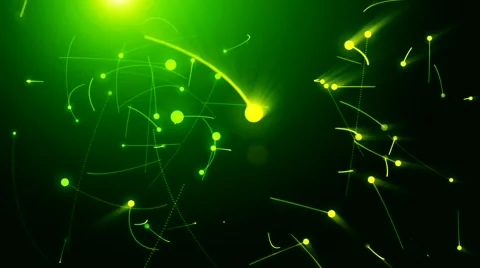 Abstract green background with dots Stock Footage 41203431