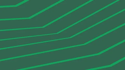 Abstract green background with geometric parallel lines Stock Illustration