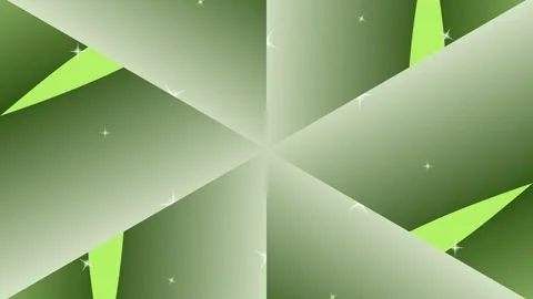 Abstract Green Background with Geometric Shapes. Stock Footage 329291493