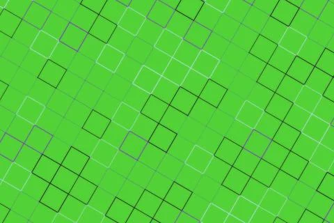 Abstract green background with geometric square patterns 스톡 일러스트