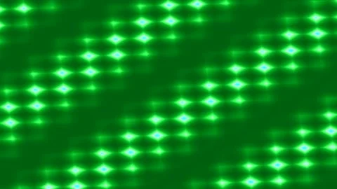 Abstract Green Background with Glowing Diamond Pattern Stock Footage 332608104