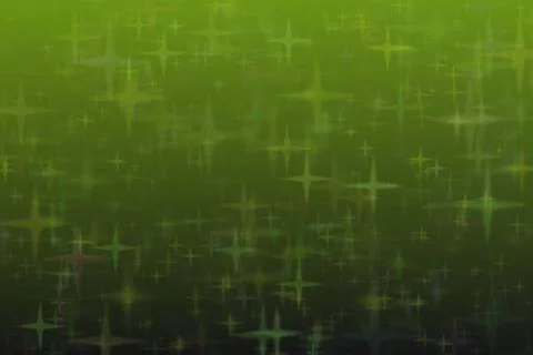 Abstract green background with gradient transitions and light spots. Soft bok Stock Illustration