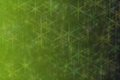 Abstract green background with gradient transitions and light spots. Soft bok Stock Illustration