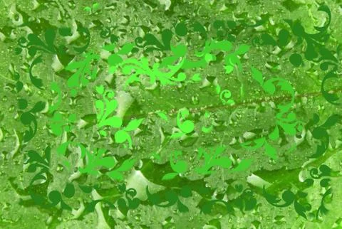 Abstract green background Illustrazione stock