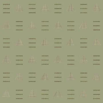 Abstract Green Background 库存插图