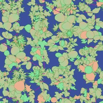 Abstract Green Background Stock Illustration