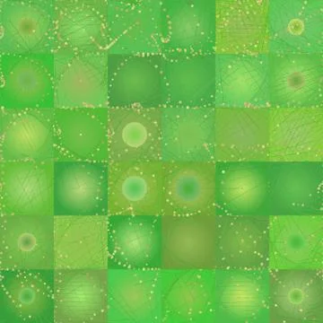 Abstract Green Background Stock Illustration