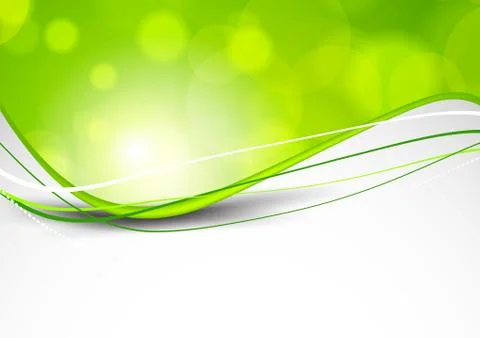 Abstract green background Stock Illustration