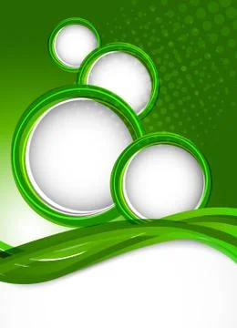 Abstract green background Stock Illustration