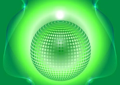 Abstract green background. Stock Illustration