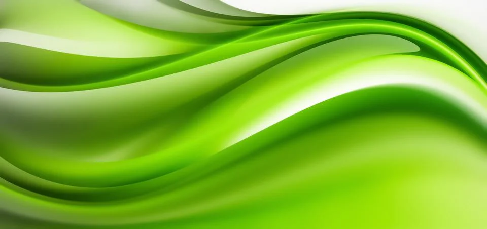 Abstract Green Background Stock Illustration