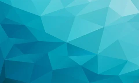 Abstract Green background, low poly textured triangle shapes in random patter Stock Illustration