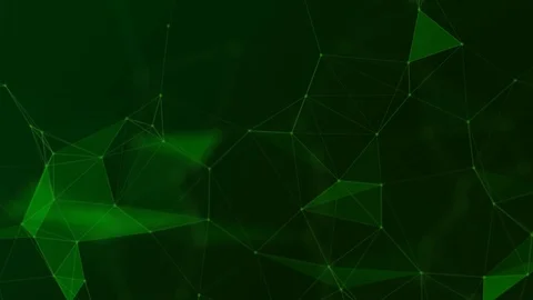 Abstract green background with moving lines Video stock 119519508