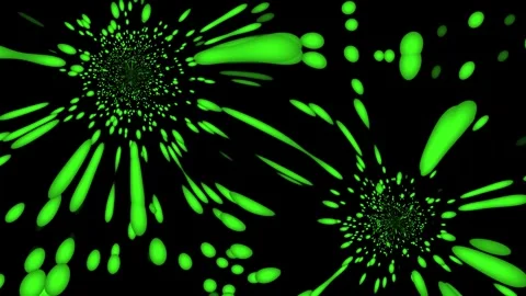 Abstract Green Background With Particles 動画素材 321584877