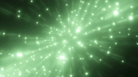 Abstract green background with rays. Stock Footage 60120020