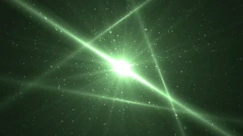 Abstract Green Background With Rays Sparkles. 库存影片 58266940