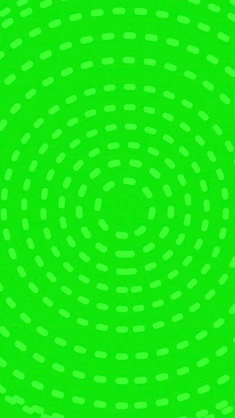 Abstract green background with rotating circular dashed lines motion graphics Stock Footage 331502482