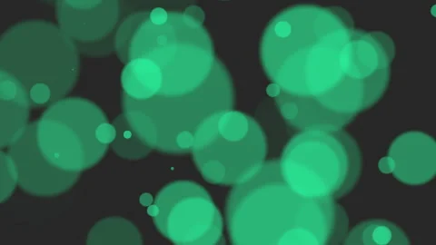 Abstract green background with scattered circular shapes 스톡 동영상 263532046