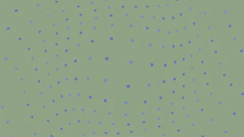Abstract green background with small blue squares pattern Stock Illustration