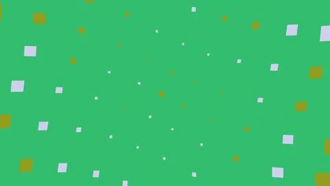 Abstract green background with small square shapes 스톡 일러스트
