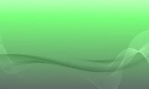 Abstract green background with soft wave. wavy blur soft green. Stock Illustration