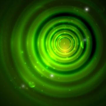 Abstract green background with sparkles Stock Illustration