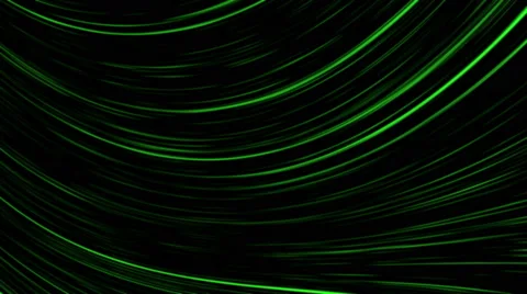Abstract Green Background Strings Glow 4K Stock Footage 47288349