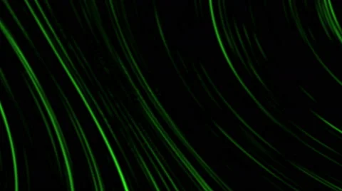 Abstract Green Background Strings Glow 4K Stock Footage 47949516