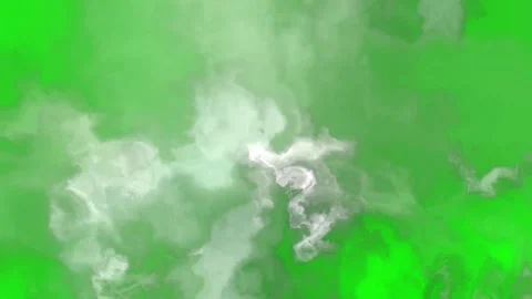 Abstract green background with subtle white smoke-like patterns. Stock Footage 304561498