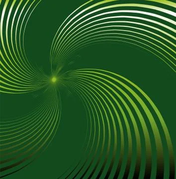 Abstract green background with swirl Stock Illustration