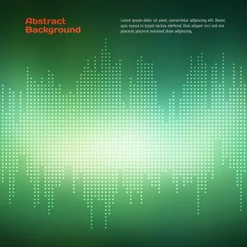 Abstract green Background Vector Stock Illustration