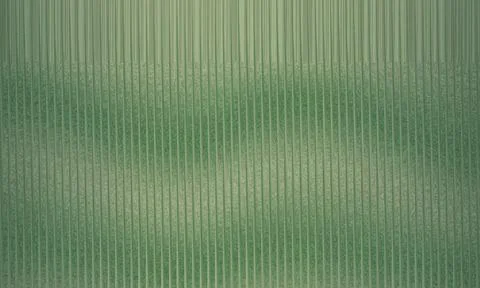 Abstract green background with vertical metallic stripes and grainy texture.. Stock Illustration