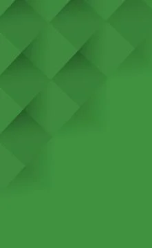 Abstract green background, web template, squares with shadow - Vector Stock Illustration