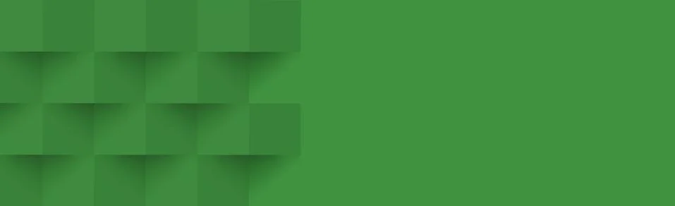 Abstract green background, web template, squares with shadow - Vector Stock Illustration